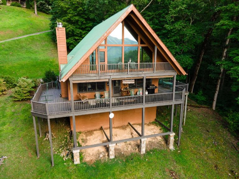 Glorious Sunsets Bryson City Mountain Cabin - B&B Bryson City