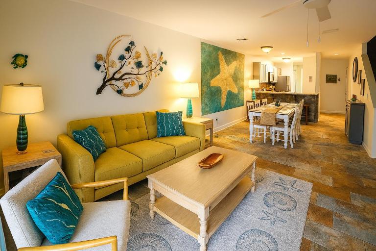 3BR Grand Lagoon Front Townhome - Private Dock, Resort Amenities & Beach Walk - Ferienwohnung Panama City Beach