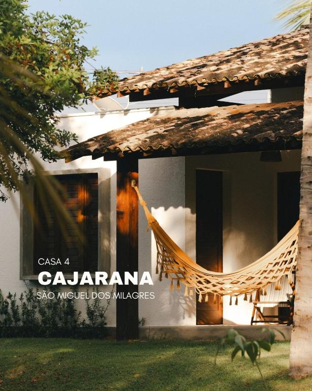 Casa de Charme Cajarana , Condomínio Milagres Pé na Areia - B&B São Miguel dos Milagres