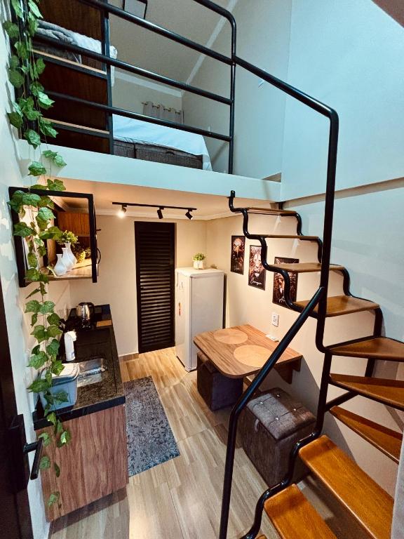 LOFT SMART, MINI-CASA, colchões com massagem, mobiliado e aconchegante - B&B Cascavel