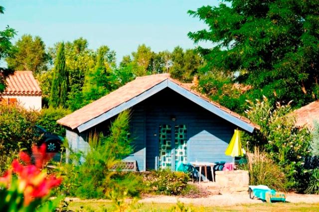 Chalet #14, 4 Pers, Domaine de Ribiere - B&B Grospierres