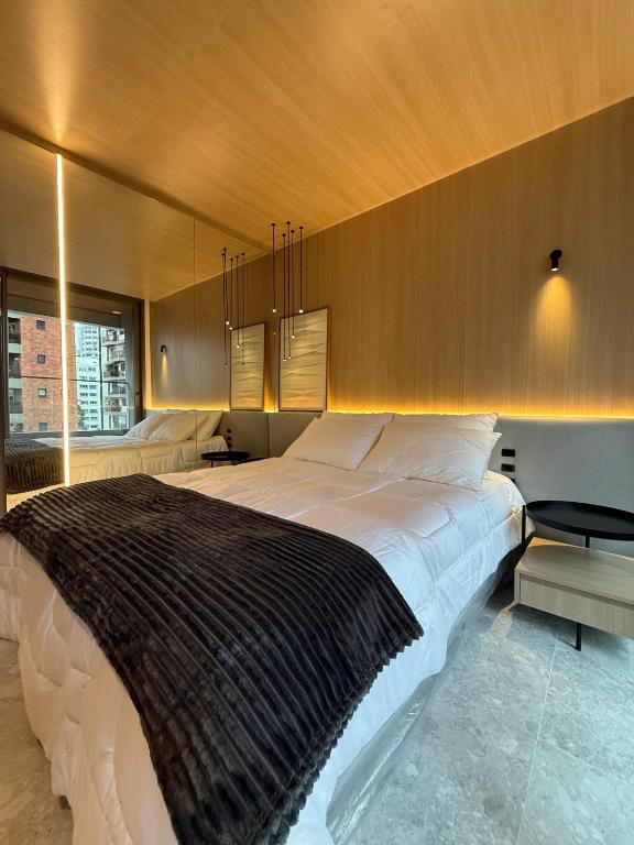 Luxo na rua mais icônica do Itaim Bibi - Ferienwohnung São Paulo