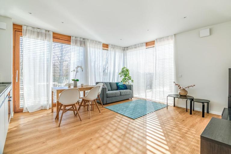 Bright & Spacious 1-Bedroom Apartments in Kirchberg 6RDK - Bed and Breakfast Luxemburg