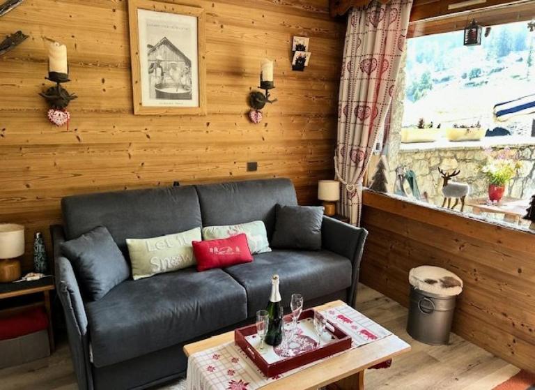 Résidence Prariond - Prariond 12 - Joli studio divisible 4 personnes , hameau Mottet MAE-1091 - B&B Valmorel