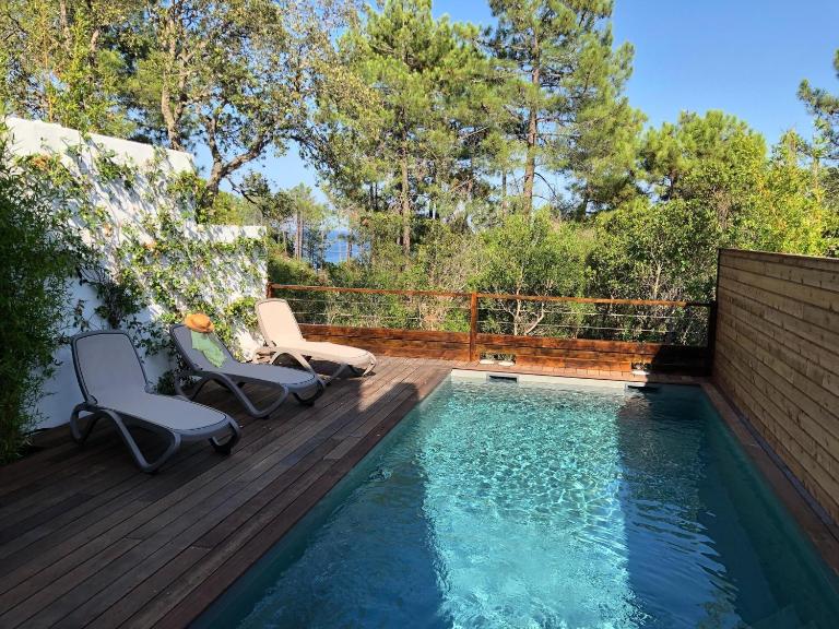 Les Jardins d'Eve, Solenzara, townhouse with private pool - Chambres d'hôtes Favone