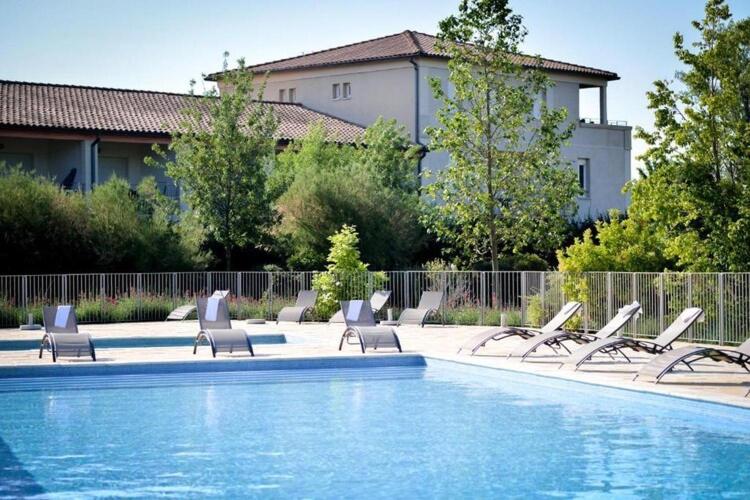 Residence du Château de Jouarres, Azille - Studio 2 pers with balcony - B&B Azille