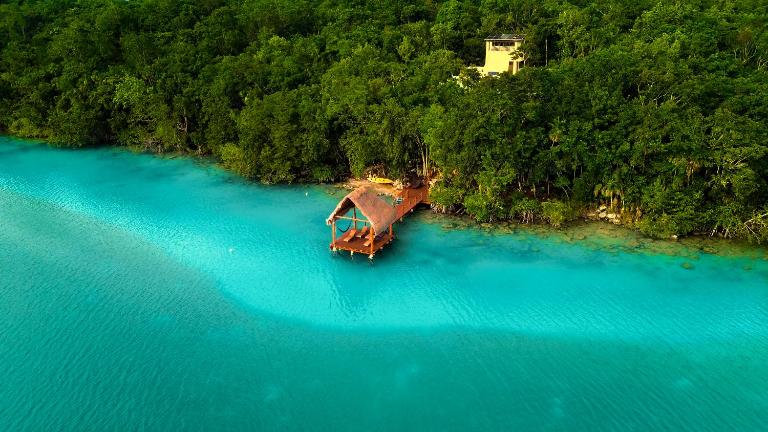Bacalar Casa Relaxo frente a la Laguna con Muelle Privado - B&B Buenavista