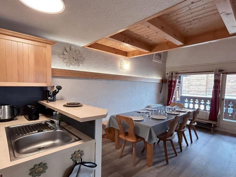 Appartement cosy au centre des Gets, 63m², 7 pers, proche pistes et commerces - FR-1-623-39 - Ferienwohnung Les Gets