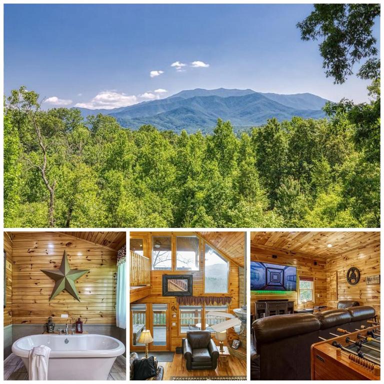Views, Gorgeous Inside, Game Room, Fire Pit - B&B Gatlinburg
