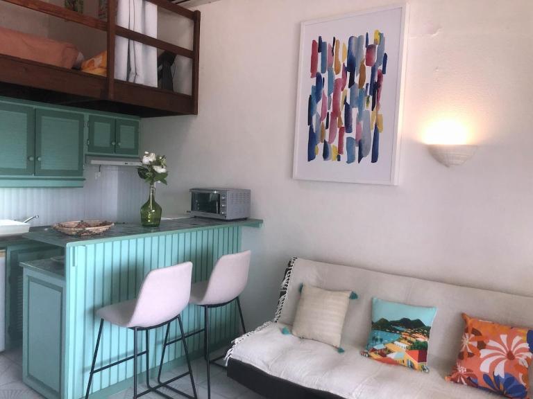 Studio Tropikea Trois-Ilets Marina de la Pointe Du Bout - Vue Mer - WiFi - Clim - Ferienwohnung Les Trois-Îlets