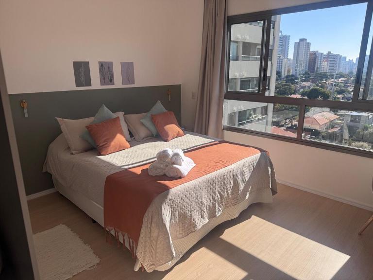 Studio a 5 min do aeroporto , Shop Ibirapuera e metrô - Ferienwohnung São Paulo