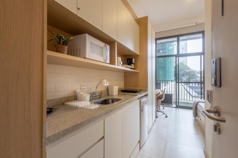 Studio Chácara Santo Antônio I Metrô Brooklin I Shopping Morumbi e Market Place - B&B San Paolo