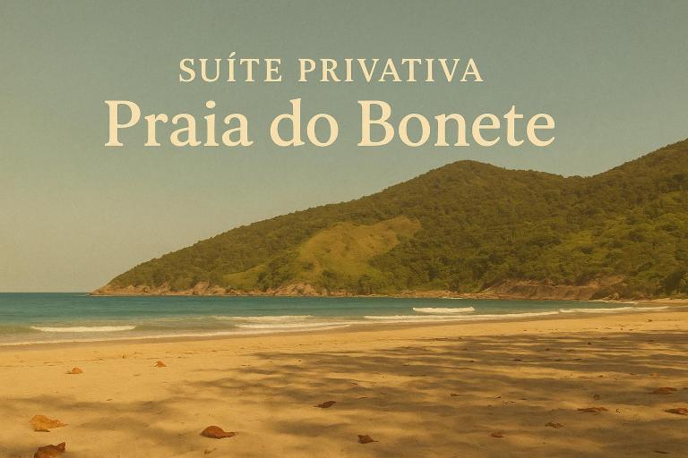 Suíte casal privativa com varanda praia do Bonete, Ilhabela - B&B Ilhabela