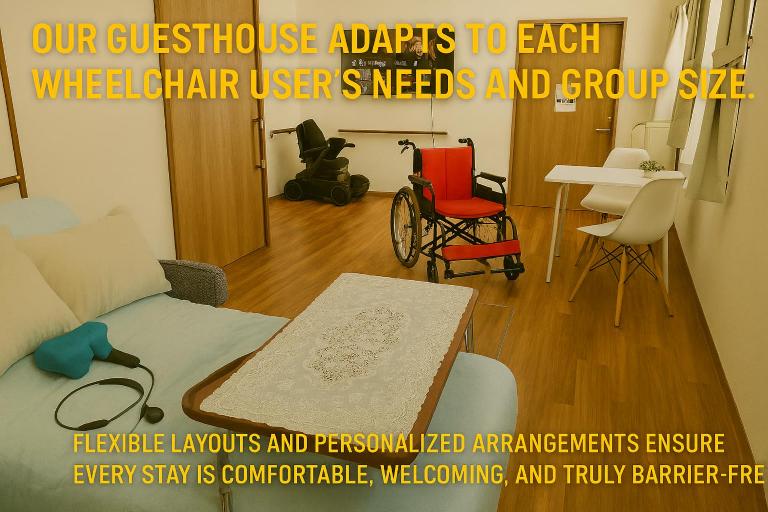 Barrier Free Guesthouse Support Included - B&B Osaka