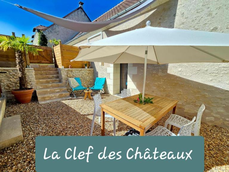 Gîte cosy, nature, piscine chauffée en plein coeur des Châteaux de la Loire - Ferienwohnung Azay-sur-Indre