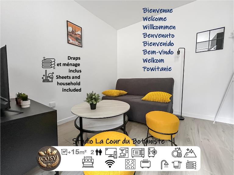 Studio la cour du botaniste - Ferienwohnung Metz