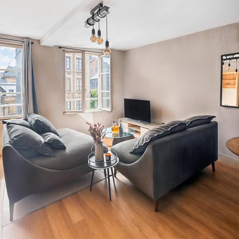 Confort moderne en plein cœur d'Honfleur - Bed and Breakfast Honfleur