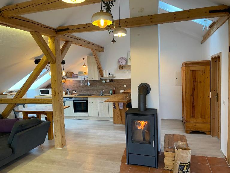 Haus mit Garten und Kamin - B&B Oy-Mittelberg