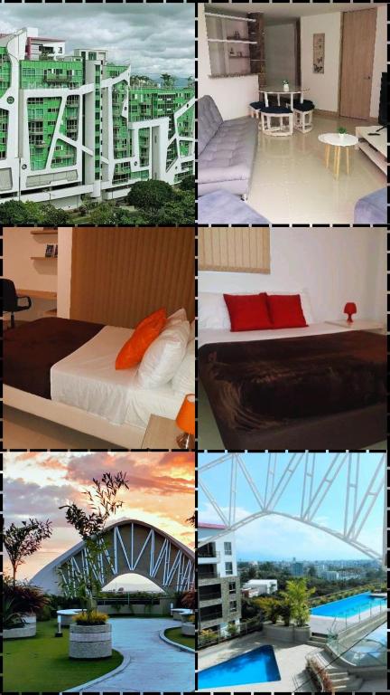 APARTAMENTO EN ATLANTIS VISTA UNICA PISCINA JACUZZIi - B&B Armenia