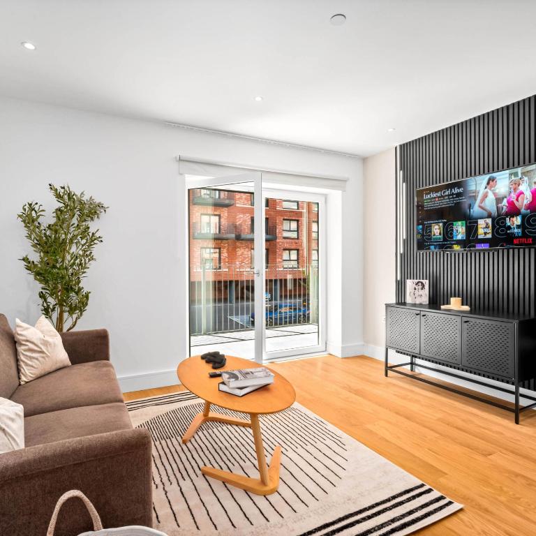 Stylish Apartment - Balcony Views - High-Speed WiFi - Netflix 110D - Ferienwohnung Birmingham