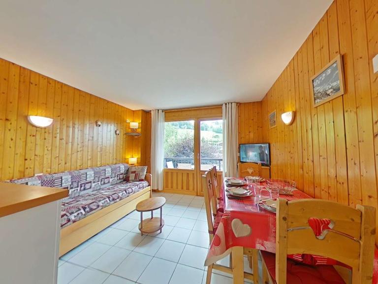 Appartement au Grand-Bornand, 4 couchages, centre station, balcon sud, proche pistes et commerces - FR-1-241-192 - Ferienwohnung Le Grand-Bornand