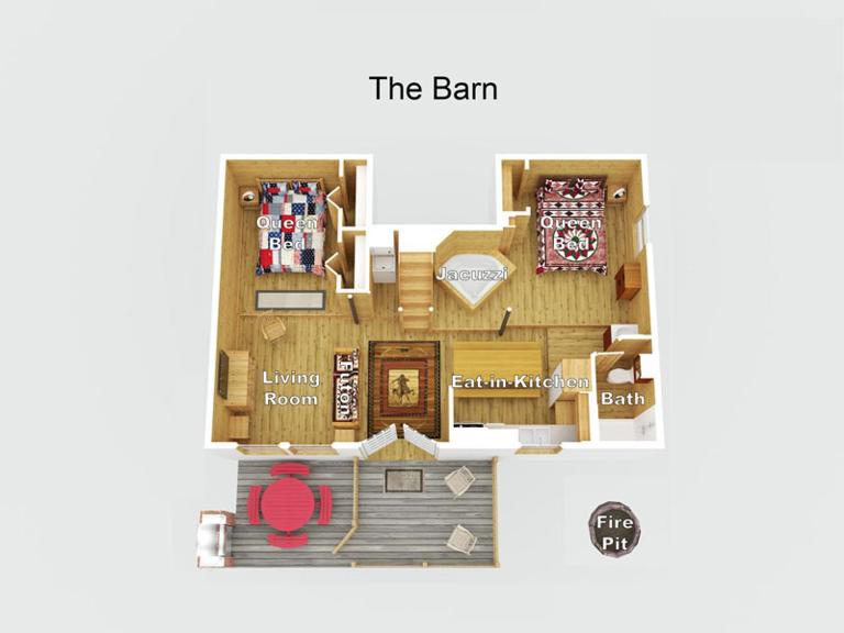 The Barn by American Patriot Getaways - Ferienwohnung Pigeon Forge