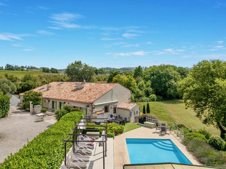 Agrangesud - Luxury Dordogne Villa - Chambres d'hôtes Razac-de-Saussignac