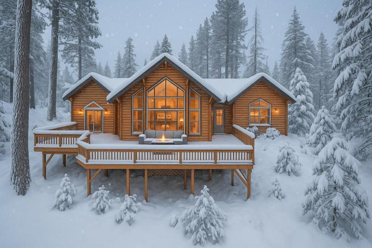 Sunset Mountain Hot Tub, Fire Table, Epic Views - B&B Shaver Lake
