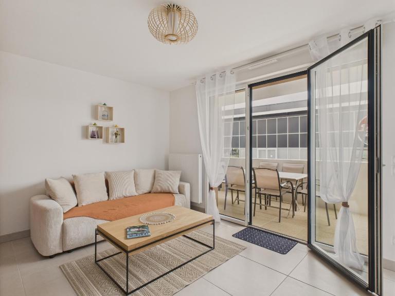 Plein centre - Appart pour 6 avec balcon - B&B La Teste-de-Buch