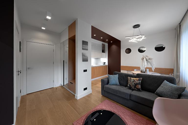 Dzintari premium 1-bedroom apartment 100m from the beach - Bed and Breakfast Jūrmala