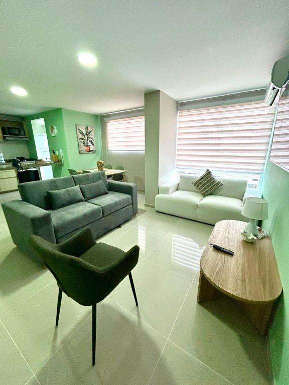 Apto Moderno y Familiar 302 Excelente Ubicación norte Barranquilla - Chambres d'hôtes Barranquilla
