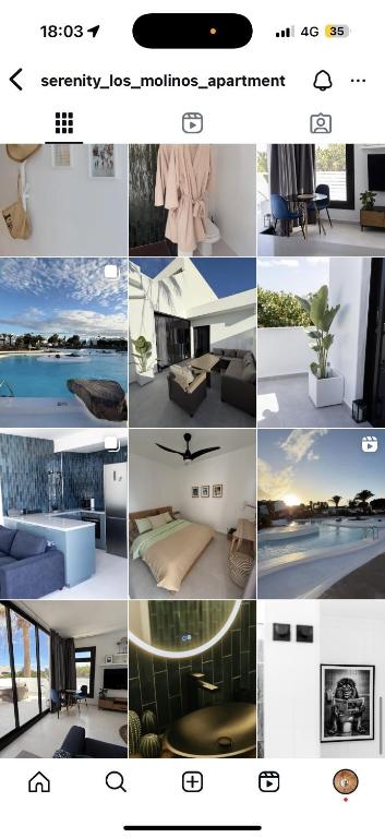 Los Molinos Serenity apartment - Chambres d'hôtes Costa Teguise