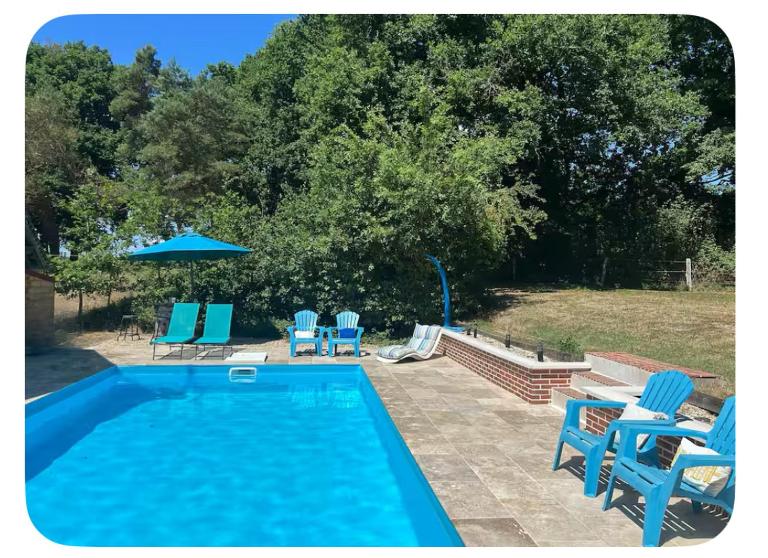 Gîte 1, ouvriers, campagne, piscine 1h de beauval - Bed and Breakfast Nouan-le-Fuzelier