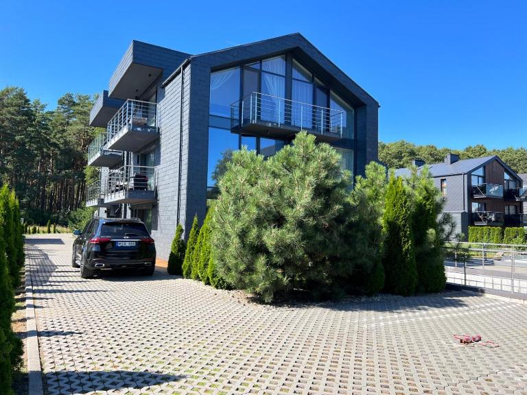 Smilčių Trio keturviečiai apartamentai su terasa - B&B Palanga
