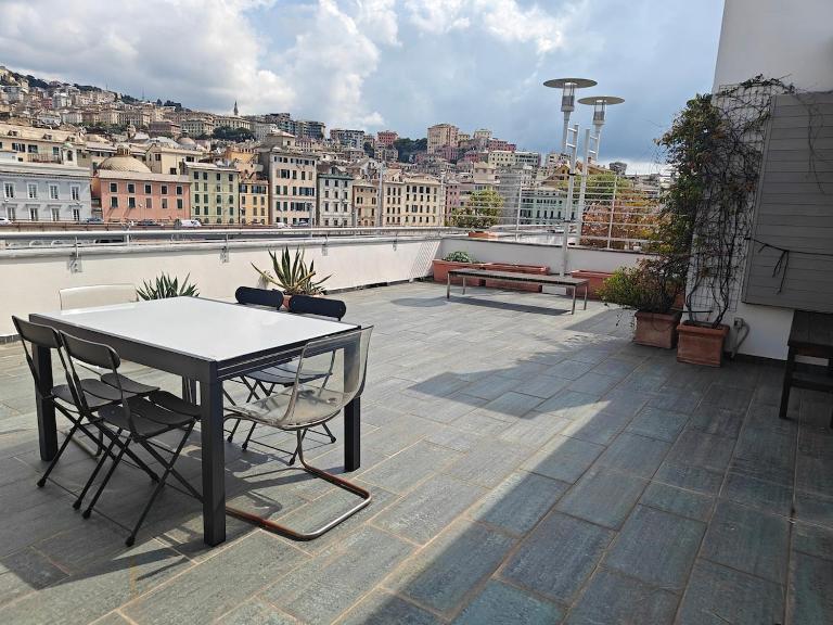 Penthouse in Porto Antico of Genoa - Ferienwohnung Genua