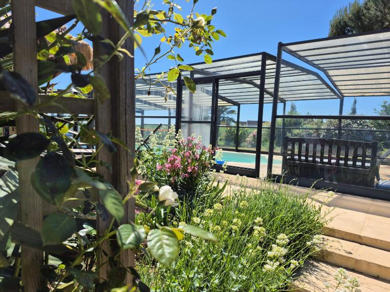 Au bout du monde 2 piscine et spa - Ferienwohnung Les Hermites