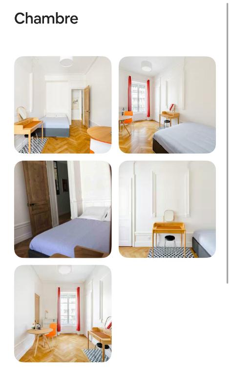 Chambre dans appartement familial au pied du métro et proche parc tête d or - B&B Lyon