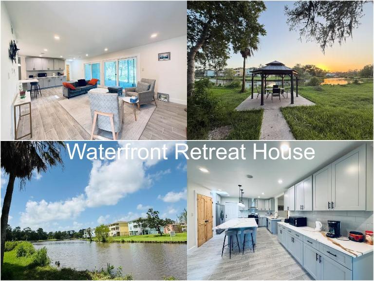Waterfront Vacation Retreat with Gazebo Fishing - B&B Dickinson