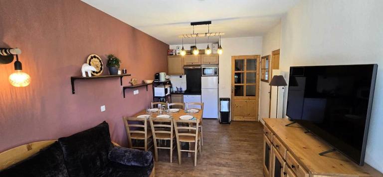 Résidence Terrasses De La Bergerie - 2 pièces cabine 6 personnes MAE-6204 - B&B Orcières