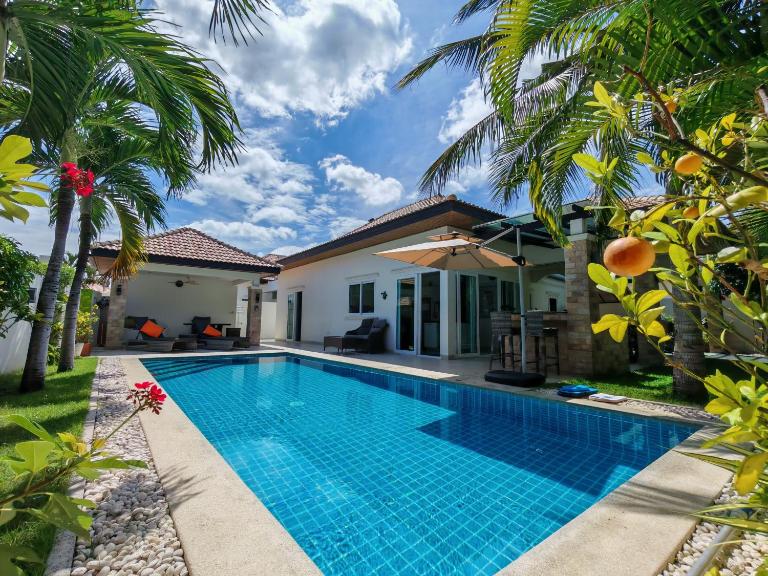 Beautiful 3BR Private Pool Villa in Hua Hin near Black Mountain and Beach - B&B Hua Hin