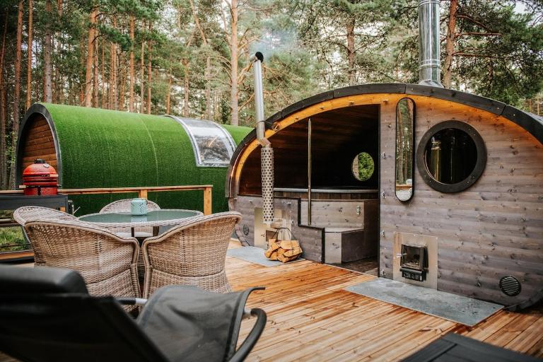 Panoramic Tube with Sauna & Hot Tub - B&B Kloogaranna