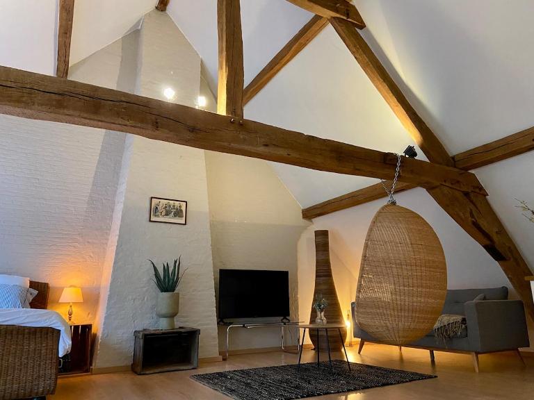 Romantic Loft, historic farmhouse, Sauna, Nature walks - Ferienwohnung Schilde