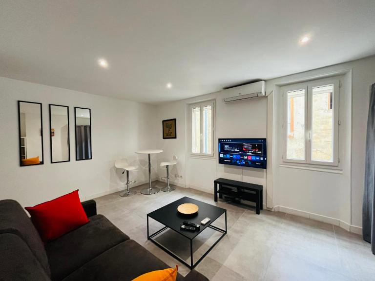 Le Paradis - Vieux Port, Studio avec climatisation - Chambres d'hôtes Marseille