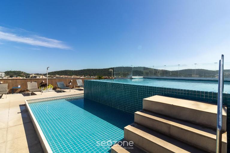 Estadia com piscina e sauna a poucos passos da praia em Cabo Frio - HSC - Chambres d'hôtes Cabo Frio