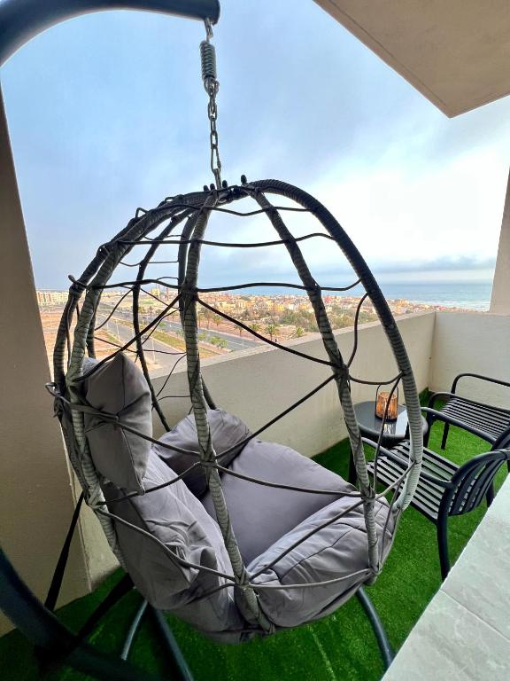 Appartement Luxe Vue Mer Balcon Panoramique - Ferienwohnung Agadir