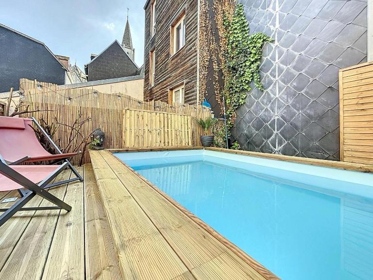 Piscine, Sauna & Balnéo au cœur de Rouen - Ferienwohnung Rouen