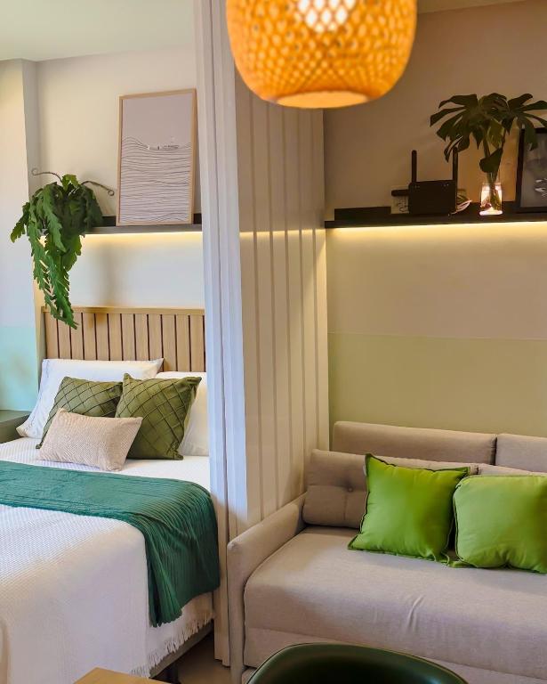 Aconchego vista mar - apartamento novo e moderno - Chambres d'hôtes São Luís