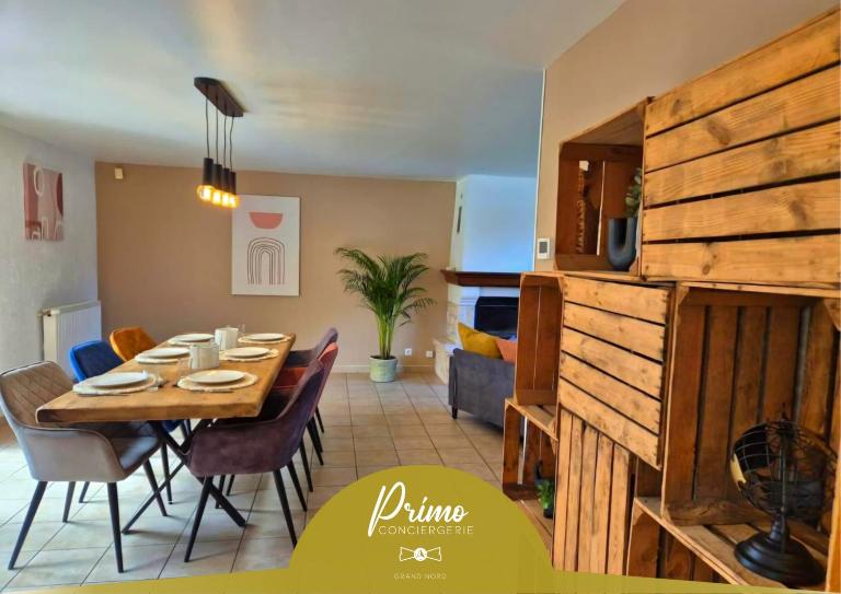 La Naturelle - Maison 4 chambres & Parking privé - B&B Bois-Bernard