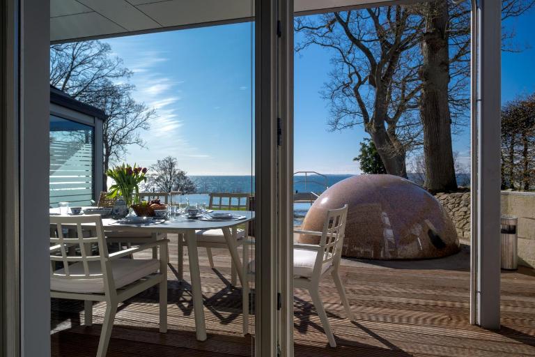 Sassnitz - Meerblick, Terrasse, Sauna, Fitness - FeWo Silbermöwe - B&B Sassnitz