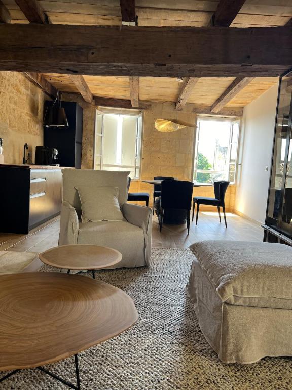 Studio - L'Escale Bigaroux - Ferienwohnung Saint-Émilion